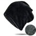 Hat men's double thick warm caps women's patch rock pile hat ear protector cap