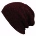 Hip Hop Knitted Hat Women's Winter Warm Casual Acrylic Slouchy Hat Crochet Ski Beanie Hat Female Soft Baggy Skullies Beanies Men