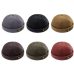 Lesov Mens Adjustable Retro Crimping Brimless Skull Caps Autumn Winter Cap Beanies For Men Beanie Hat Slouchy Hip Hop Bonnet New