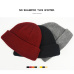 Men Knitted Hat Beanie Skullcap Sailor Cap Cuff Brimless Retro Navy Style Beanie Hat New