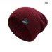 NIBESSER Men's Women's Winter Hat Knitted Wool Beanie Female Fashion Casual Outdoor Mask Ski Caps Thick Warm Hats For Women Men