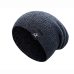 NIBESSER Men's Women's Winter Hat Knitted Wool Beanie Female Fashion Casual Outdoor Mask Ski Caps Thick Warm Hats For Women Men