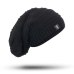 New True Letter Winter Hat Long Size Knitted Cap High Quality Casual Beanies For Men & Women Solid Bonnet Cap