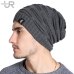 New True Letter Winter Hat Long Size Knitted Cap High Quality Casual Beanies For Men & Women Solid Bonnet Cap