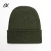 Plain Knitted Hat Winter Cap Women's Polyester Soft Unisex Bonnet Hat Female Casual Hip Hop Skullies Beanies Men Autumn Beanies