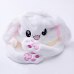 Rabbit Hat with Moving Ears Bunny Hat Ears Warm Plush Sweet Cute Airbag Cap