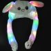 Rabbit Hat with Moving Ears Bunny Hat Ears Warm Plush Sweet Cute Airbag Cap