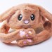 Rabbit Hat with Moving Ears Bunny Hat Ears Warm Plush Sweet Cute Airbag Cap