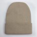 Solid Unisex Beanie Autumn Winter Wool Blends Soft Warm Knitted Cap Men Women Skull Cap Hats Gorro Ski Caps 21 Colors Beanies