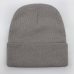 Solid Unisex Beanie Autumn Winter Wool Blends Soft Warm Knitted Cap Men Women Skull Cap Hats Gorro Ski Caps 21 Colors Beanies