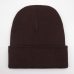 Solid Unisex Beanie Autumn Winter Wool Blends Soft Warm Knitted Cap Men Women Skull Cap Hats Gorro Ski Caps 21 Colors Beanies