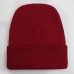 Solid Unisex Beanie Autumn Winter Wool Blends Soft Warm Knitted Cap Men Women Skull Cap Hats Gorro Ski Caps 21 Colors Beanies