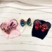 Spring / summer infant Beanie Turban Hat Baby Minnie Mouse Ears Hairband With Sequin Hair Bows Photography Props cap