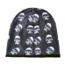 TQMSMY Fashion Skull Pattern Hats For Men Winter Warm Skullies Beanies Women Thick Ski Caps Unisex Hip Hop Punk Cool Bone Gorros