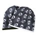 TQMSMY Fashion Skull Pattern Hats For Men Winter Warm Skullies Beanies Women Thick Ski Caps Unisex Hip Hop Punk Cool Bone Gorros