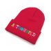 Travi$ Scott Knitted Hat 2018 New ASTROWORLD Beanie embroidery Astroworld Ski Warm Winter Unisex Travis Scott Skullies Beanies