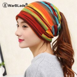 WarBLade 2018 New 3 Use Cap Knitted Scarf & Winter Hats for Women Letter Beanies Women Skullies girls Gorros women Beanies