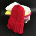 Winter Brand Female Fur Pom Poms hat Winter Hat For Women Girl 's Hat Knitted Beanies Cap Hat Thick Women Skullies Beanies