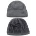 YOUBOME Skullies Beanies Winter Hats For Men Scarf Knitted Hat Women Male Gorras Warm Soft Neck Balaclava Bonnet Beanie Hat Cap