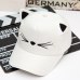 2017 Baby girl cute ear corner baseball cap child rebound summer adjustable sun hat child hip hop hat