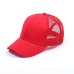 2018 Glitter Ponytail Baseball Cap Women Snapback Hat Summer Messy Bun Mesh Hats Casual Adjustable Sport Caps Drop Shipping