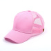 2018 Glitter Ponytail Baseball Cap Women Snapback Hat Summer Messy Bun Mesh Hats Casual Adjustable Sport Caps Drop Shipping