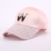 2018 Summer High Quality Women Rhinestone Baseball Caps For Girl Female Adjustable Hip Hop Fashion Sequins Snapback Hats