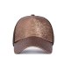 2019 Glitter Baseball Cap Women Mesh Ponytail Caps Glitter Snapback Caps Female Sport Cap Convenient Mesh Trucker Dad Hat