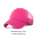 2019 Glitter Baseball Cap Women Mesh Ponytail Caps Glitter Snapback Caps Female Sport Cap Convenient Mesh Trucker Dad Hat