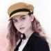 2019 Trend Winter Hats For Women French Style Wool Baker's Boy Hat New Cool Women Baseball Cap Black Visor Hat Gorras Casquette