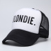 BLONDIE BROWNIE Baseball caps Trucker Mesh cap Women Gift For Girlfriends Her High Quality Caps Bill Hip-Hop Snapback Hat Gorras