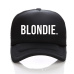 BLONDIE BROWNIE Baseball caps Trucker Mesh cap Women Gift For Girlfriends Her High Quality Caps Bill Hip-Hop Snapback Hat Gorras