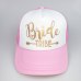 C&Fung SQUAD BRIDE TEAM BRIDE trucker hats basebal Caps for wedding party gold glitter pink mesh hats Summer style