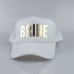 C&Fung SQUAD BRIDE TEAM BRIDE trucker hats basebal Caps for wedding party gold glitter pink mesh hats Summer style