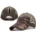 Camouflage Mesh Baseball Cap Ponytail Hats For Women Messy Bun Snapback Caps  Summer Autumn Camo Outdoor Hat