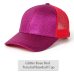 Drop Shipping 2019 Glitter Ponytail Baseball Cap Women Snapback Hat Summer Messy Bun Mesh Hats Casual Adjustable Sport Caps