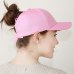 FURTALK 2018 Ponytail Baseball Cap Women Messy Bun Baseball Hat Snapback