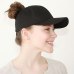 FURTALK 2018 Ponytail Baseball Cap Women Messy Bun Baseball Hat Snapback