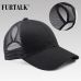 FURTALK 2018 Ponytail Baseball Cap Women Messy Bun Baseball Hat Snapback