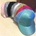 Glitter Ponytail Baseball Cap Women Snapback Summer Mesh Hat Female Messy Bun Hats Casual Adjustable Streetwear Hip Hop Cap 2019