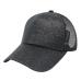 Hot New Glitter Ponytail Baseball Cap Summer Dad Hats For Women 2018 Snapback Hip Hop Caps Messy Sequins Shine Mesh Trucker Hat