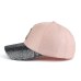 JOYMAY  New arrival high quality fashion women snapback cap metal leaf  bling visor baseball cap  B423