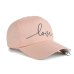 JOYMAY  New arrival high quality snapback cap iron hoop bead on visor love embroidery hat for women baseball cap  B421