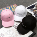 Men Women Embroidery Baseball Cap Youth Letters Baseball Cap Events Team Hat Girls Sun Hat Leisure