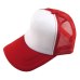 Mooistar #4066D  Unisex Casual Hat Solid Baseball Cap Trucker Mesh Blank Visor Hat Adjustable