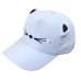 Sleeper #501 2019 NEW FASHION Spring Fashion Tide Pearl Wild Cute Student Cat Ears Visor Baseball Cap girls casual Free Shipping