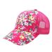 Summer Women Female Floral Hat Baseball Cap Mesh Cool Cap Sports Leisure Sun Visor Sun Hat Snapback Cap 6 Colors