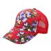 Summer Women Female Floral Hat Baseball Cap Mesh Cool Cap Sports Leisure Sun Visor Sun Hat Snapback Cap 6 Colors