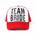 VORON BRIDE TO BE TEAM BRIDE Bachelorette Hats Women Wedding Preparewear Trucker Caps White Neon Summer Mesh Free Shipping