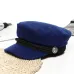 Winter Berets Hats For Women Octagonal Cap Wool Button Rope Visor Baseball Caps Female Casual Streetwear Baker's Boy Hat Gorras